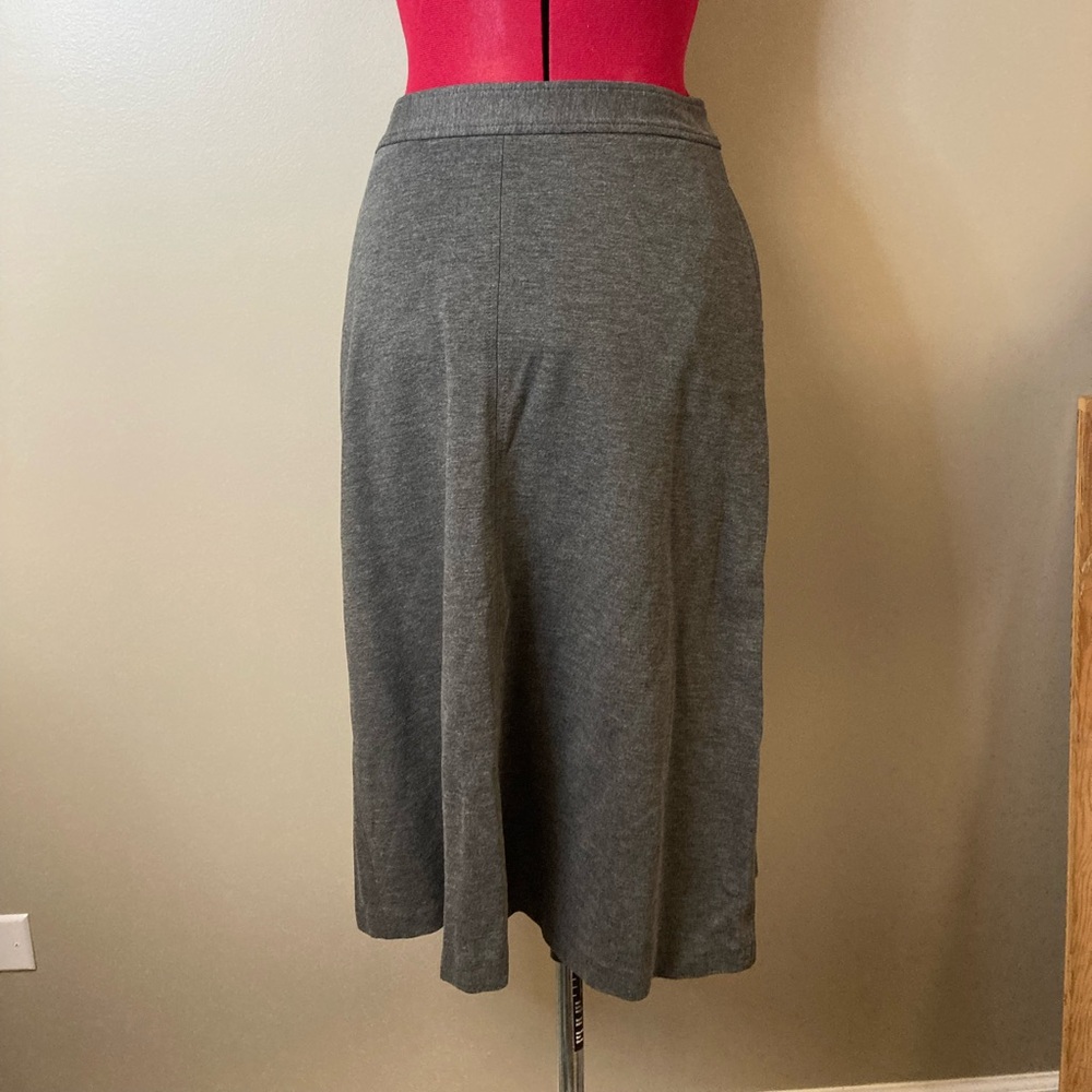 Dark Grey Maxi Skirt Size Stretch 4 Petite from J Jill